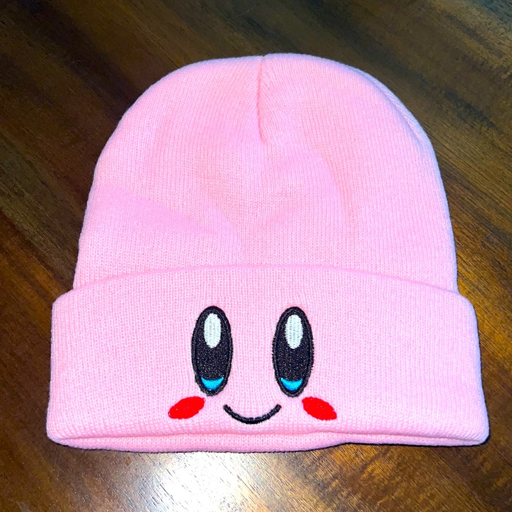Kirby Beanie Skully Hat